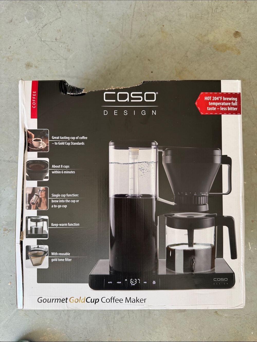 Gourmet GoldCup Coffee Maker - Black